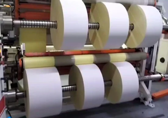 Rollo gigante de material de papel de impresión de pegatinas autoadhesivas de película para mascotas PP BOPP transparente directamente de fábrica