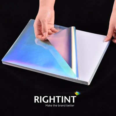 Película de embalaje Medicina Rightint Papel adhesivo Holograma Etiqueta Impresora láser